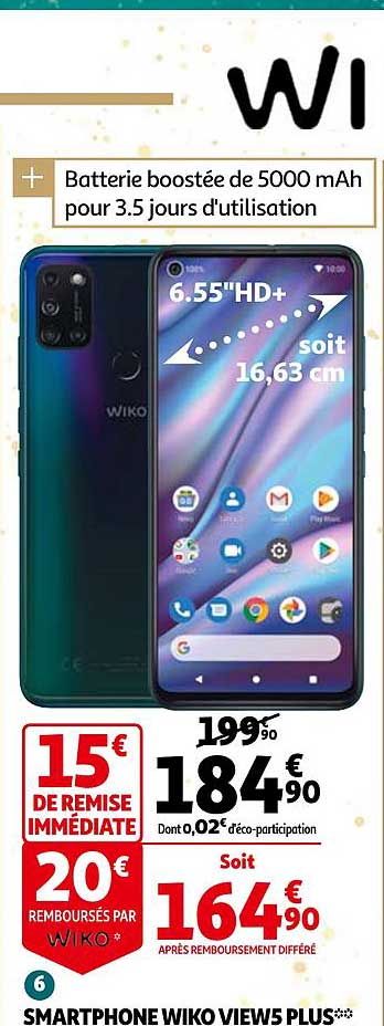 Smartphone Wiko Views Plus
