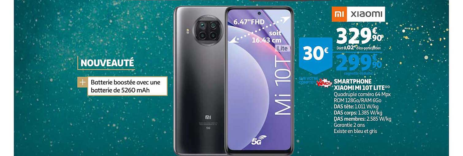 Smartphone Xiaomi Mi 10t Lite