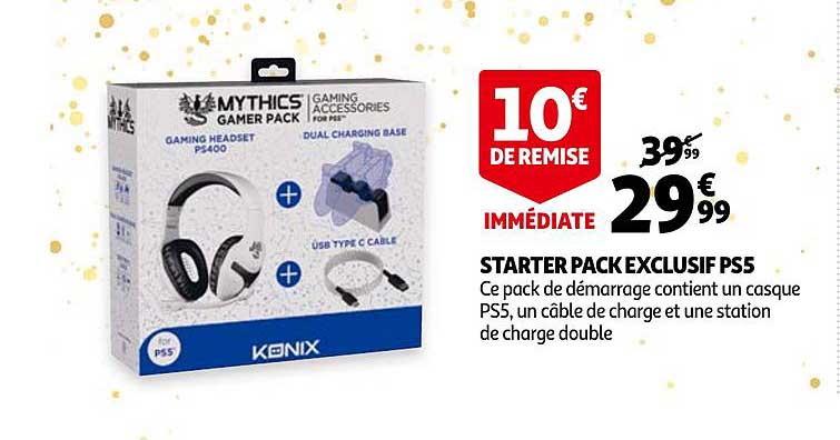 Starter Pack Exclusif Ps5