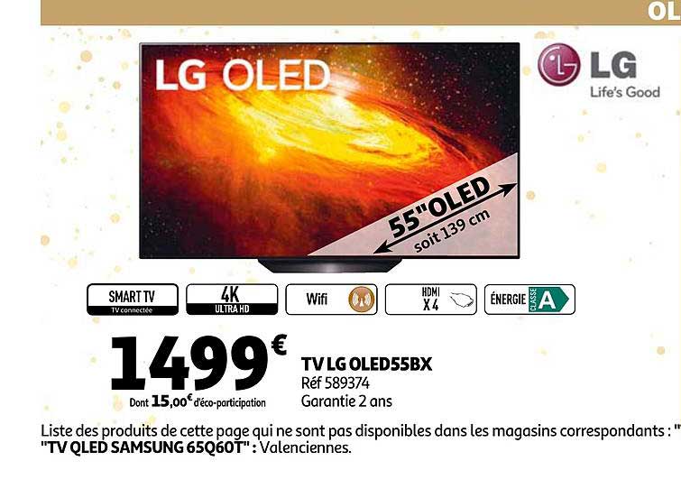 Tv Lg Oled 55bx