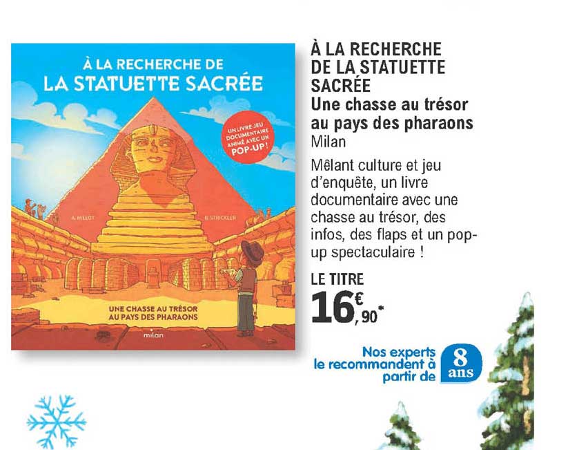 à la recherche de la statuette sacrée - une chasse au trésor au pays des pharaons