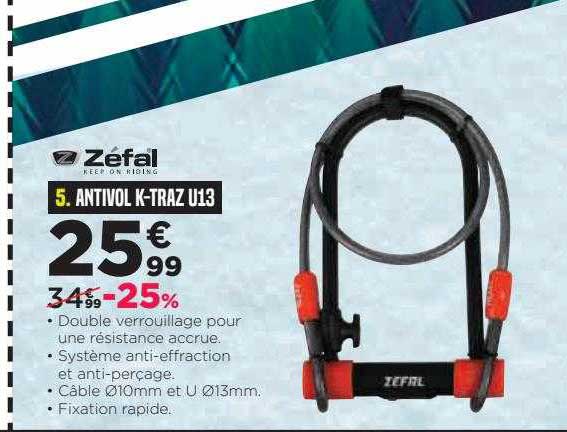 antivol k-traz u13 zéfal