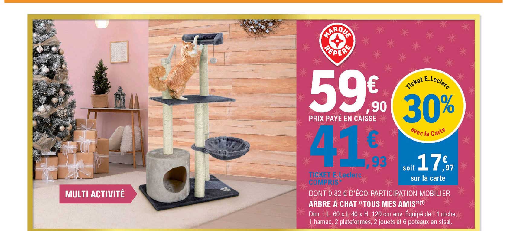 arbre à chat "tous mes amis"