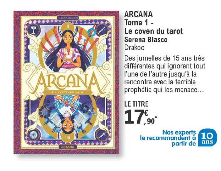 arcana tome 1 - le coven du tarot serena blasco