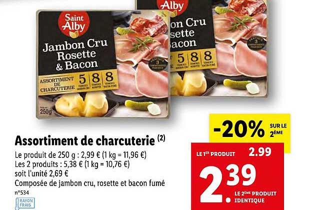 assortiment de charcuterie saint alby
