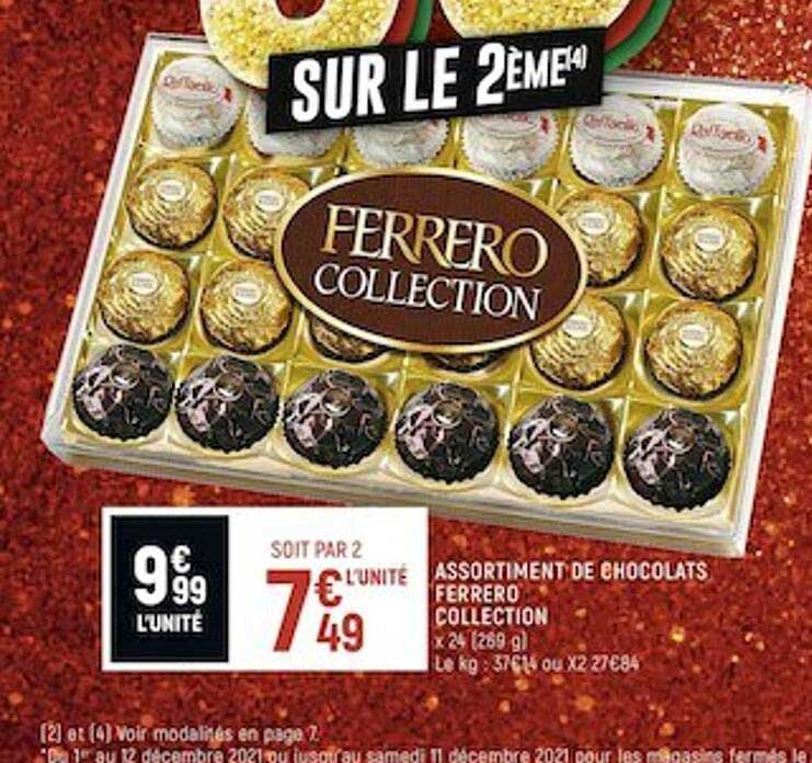 Assortiment De Chocolats Ferrero Collection