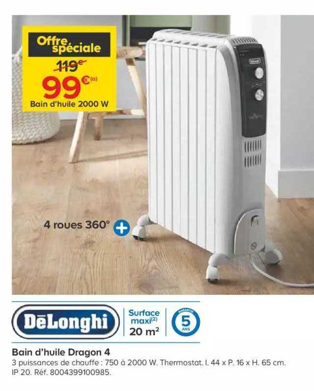 Bain D'huile Dragon 4 DeLonghi