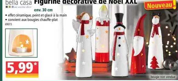 bella casa figurine décorative de noël XXL