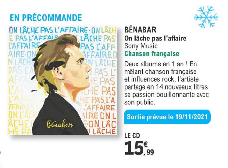 Bénabar - On Lâche Pas L'affaire