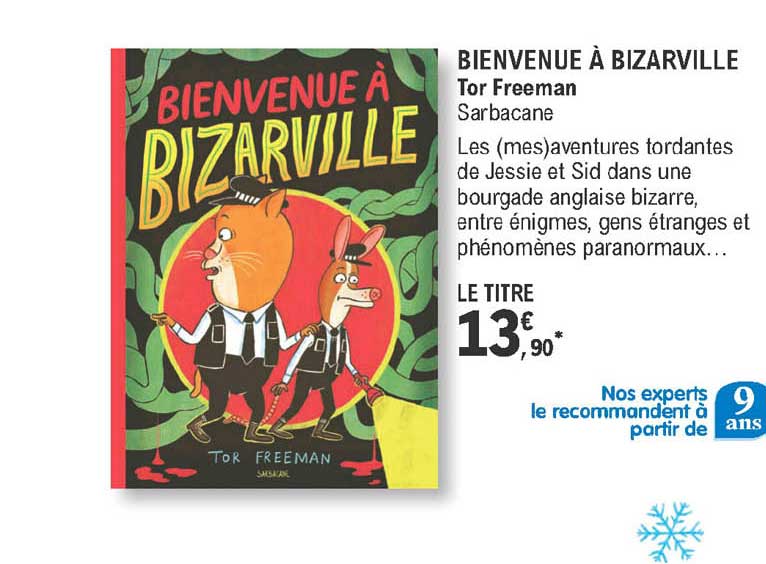 bienvenue à bizarville - tor freeman