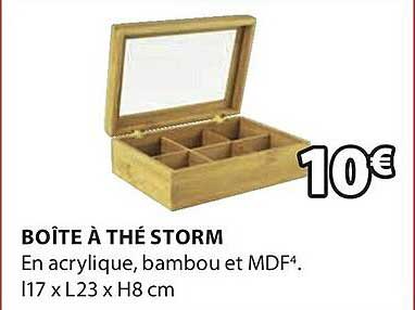 Boîte à Thé Storm