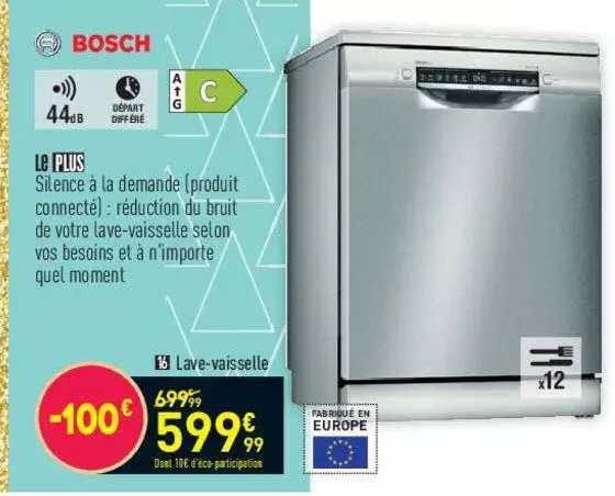 bosch lave-vaisselle
