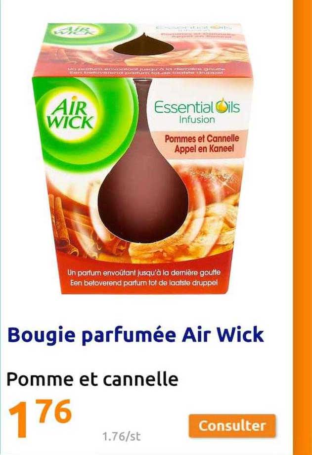 bougie parfumée air wick