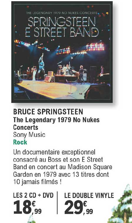 bruce springsteen - the legendary 1979 no nukes concerts