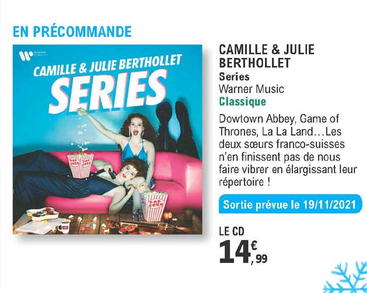 camille & julie berthollet series