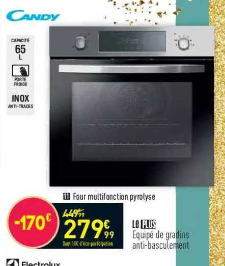 Candy Four Multifonction Pyrolyse