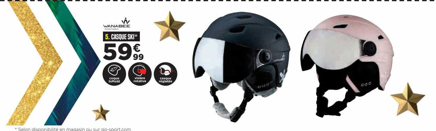 casque ski wanbee