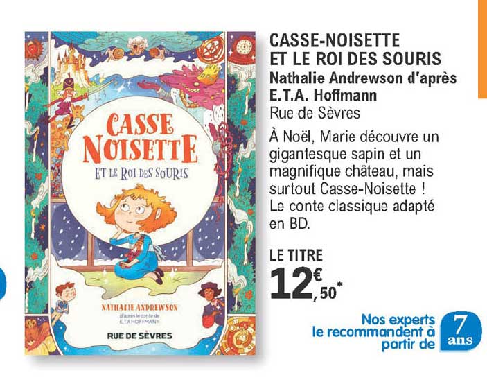 casse-noisette et le roi des souris - nathalie andrewson d'après e.t.a. hoffmann