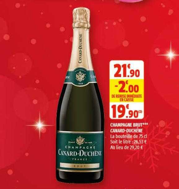 champagne brut canard-duchêne