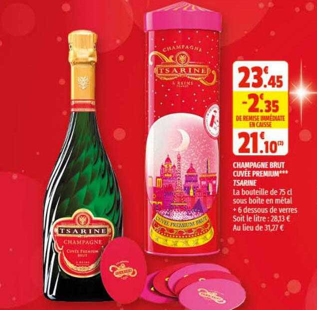 Champagne Brut Cuvée Premium Tsarine