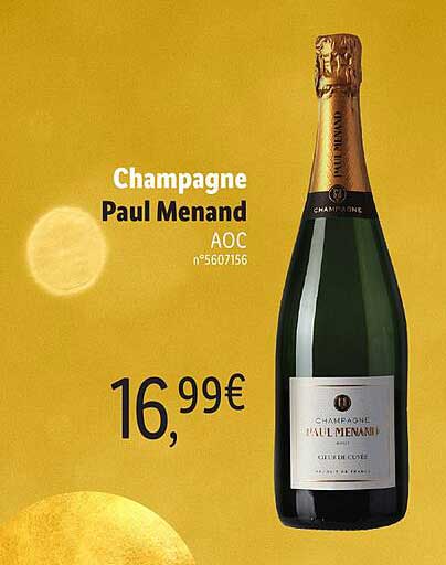 Champagne Paul Menand