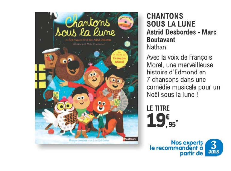 chantons sous la lune - astrid desbordes - marc boutavant