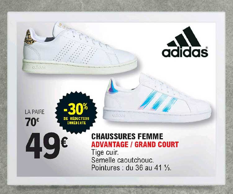 chaussures femme advantage grand court adidas