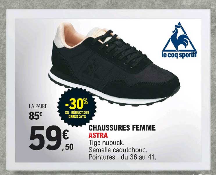 chaussures femme astra le coq sportif