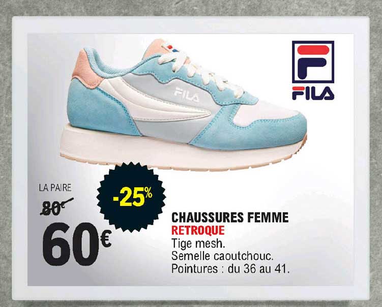 Chaussures Femme Retroque Fila