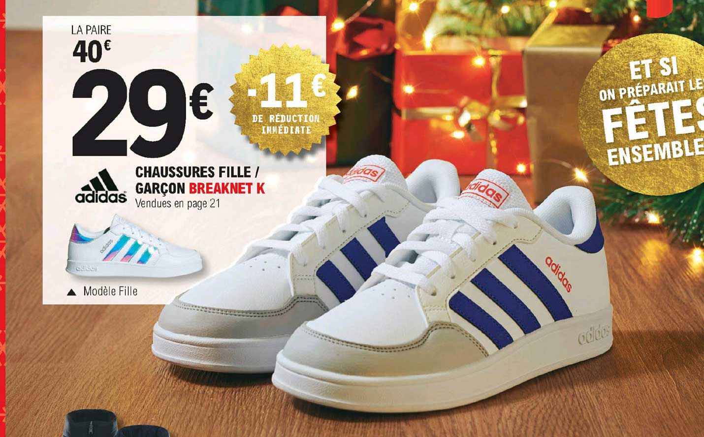 chaussures fille garçon breaknet k adidas
