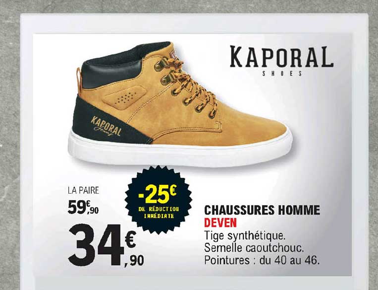 Chaussures Homme Deven Kaporal