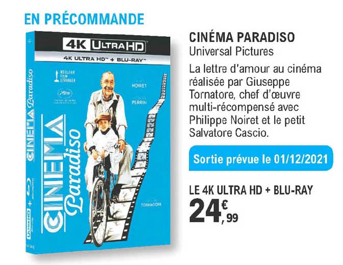 cinéma paradiso - universal pictures