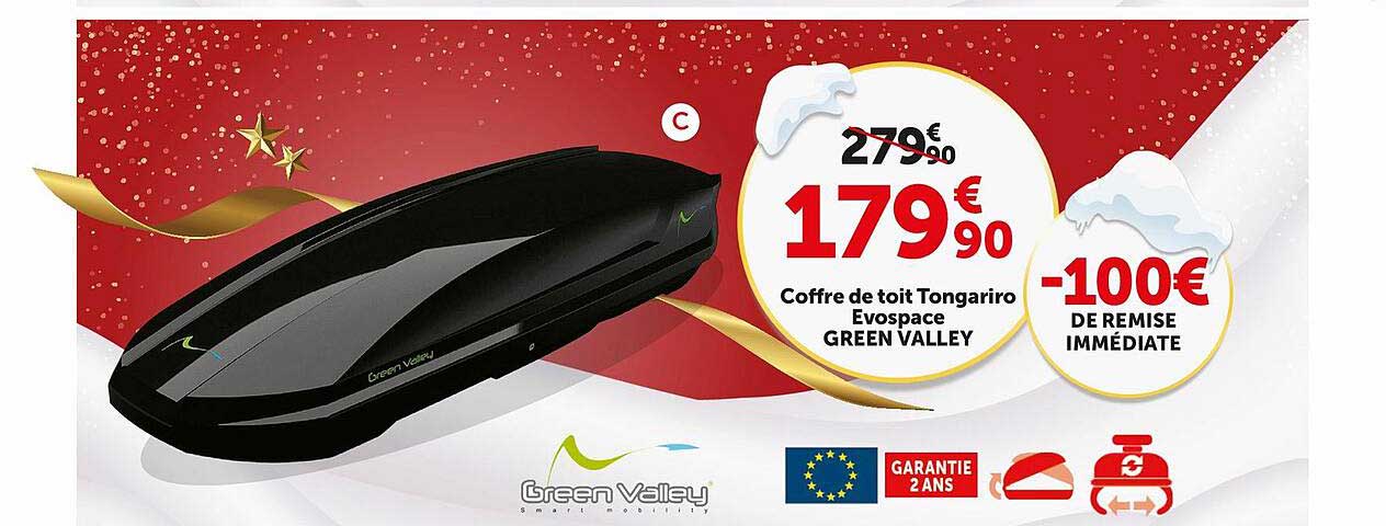 coffre de toit tongariro evospace green valley