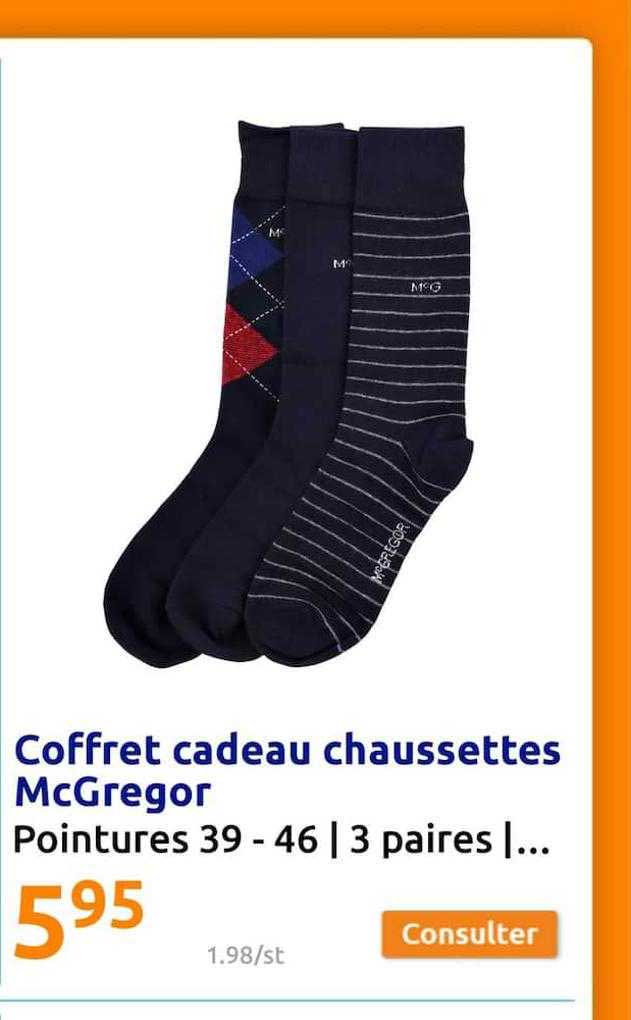 Coffret Cadeau Chaussettes McGregor