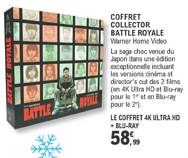 coffret collector battle royale - warner home video
