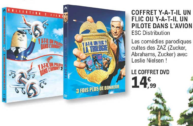 coffret y-a-t-il un flic ou y-a-t-il un pilote dans l'avion