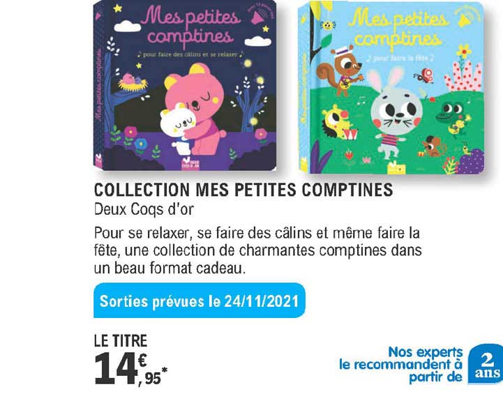 collection mes petites comptines
