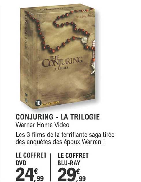 conjuring - la trilogie