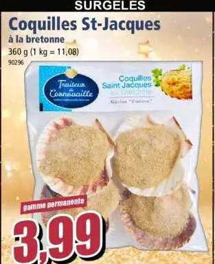 coquilles st-jacques à la bretonne