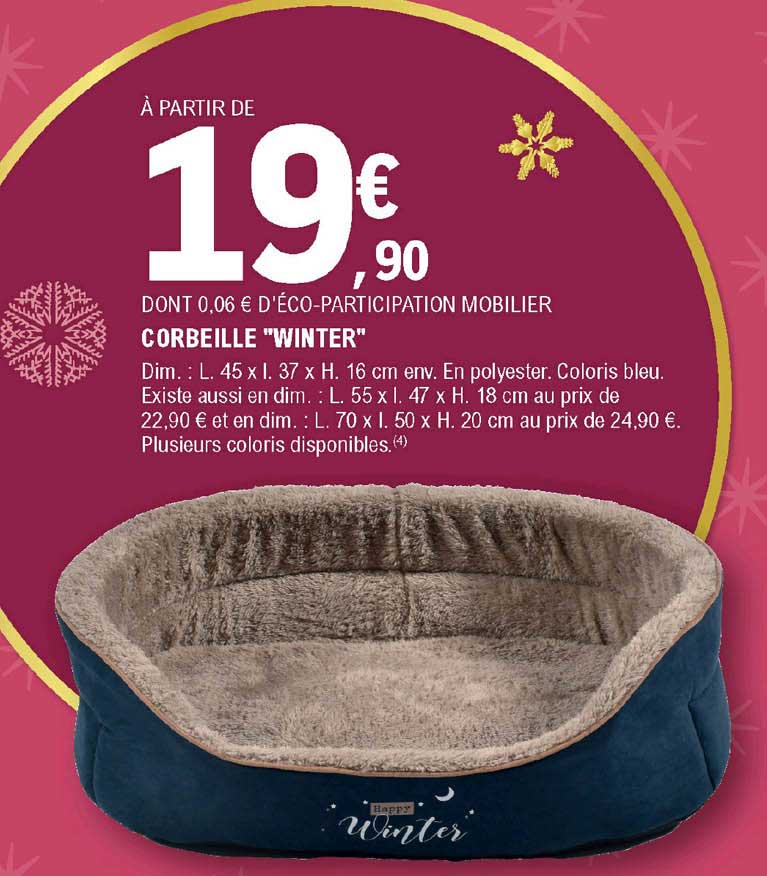 corbeille "winter"