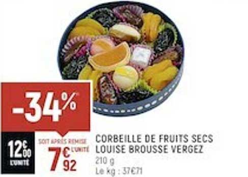 corbeille de fruits secs louise brousse vergez