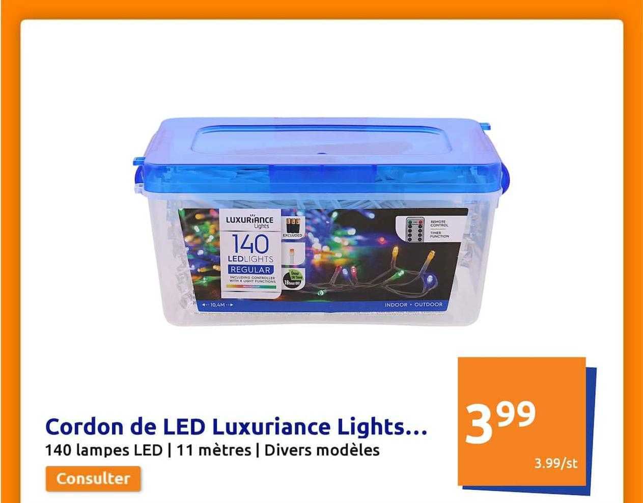 cordon de led luxuriance lights...