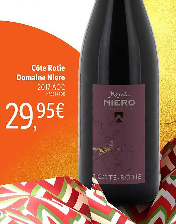 Côte Rôtie Domaine Niero 2017 Aoc