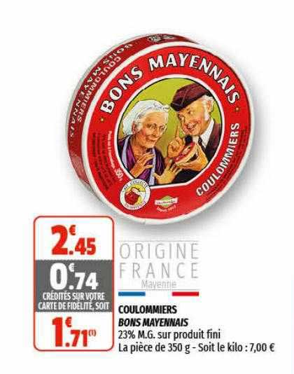 coulommiers bons mayennais
