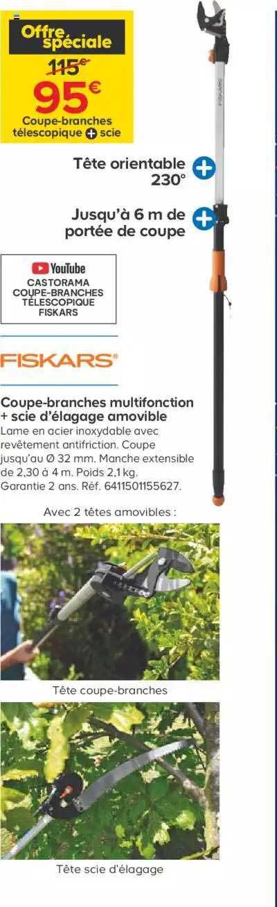 coupe-branches télescopique fiskars