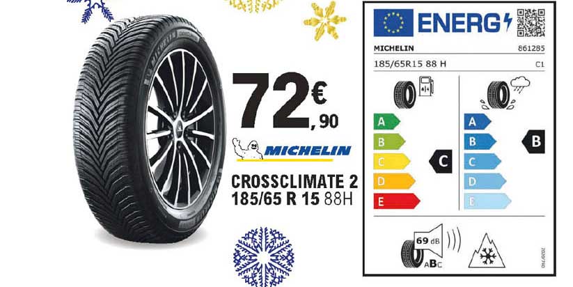 crossclimate 2 185-65 r 15 88h michelin