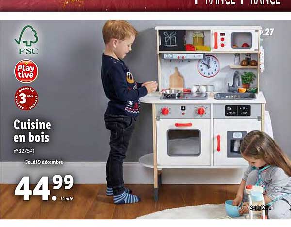 Cuisine En Bois Playtive