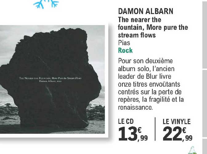 damon albarn - the nearer the fountain, more pure the stream flows