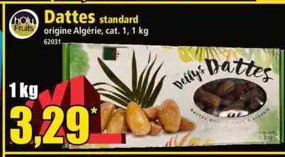 dattes standard holy fruits