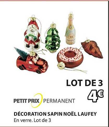 décoration sapin noël laufey